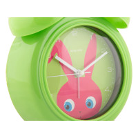 Budík Karlsson KA5980DG Peekaboo Bunny, 19cm
